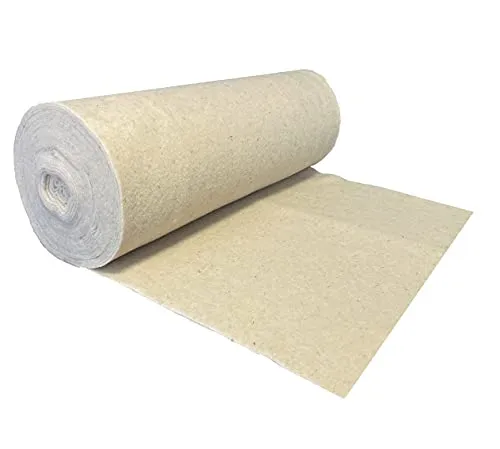 Nadelfilz aus 100 % Schafschurwolle 250g/m², 1,00 m breit 2,50 m lang, ca. 2,5 mm dick, 2,5 m², (EUR 4,38/m²), Naturfaser, 100 % biologisch abbaubar, waschbar, Öko-Tex Standard 100, Produktklasse 1