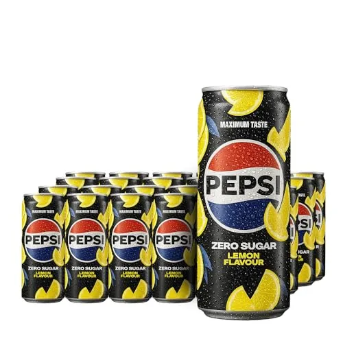 Pepsi Max Lemon Einweg-Dose (24 x 0,33 L) Zuckerfrei 24 x