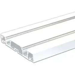 ISOLED LED Gardinenprofil Curtain10 DOUBLE 200cm weiß - Das ISOLED Gardinenprofil Curtain10 DOUBLE in 200cm bietet innovative Gestaltungsmöglichkeiten mit integrierter Beleuchtung für ein stimmungsvolles Ambiente. Ideal für die Kombination mit LED-Leuchtstreifen, sorgt es für eine elegante und moderne Präsentation Ihrer Gardinen.