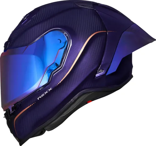 Nexx X.R3R Sport Integralhelm X-Pro Carbon mit 2 Visieren - Motorradhelm, ECE 22.06 zertifiziert, mit antiallergischem Innenfutter und optimaler Belüftung für höchsten Komfort und Sicherheit.