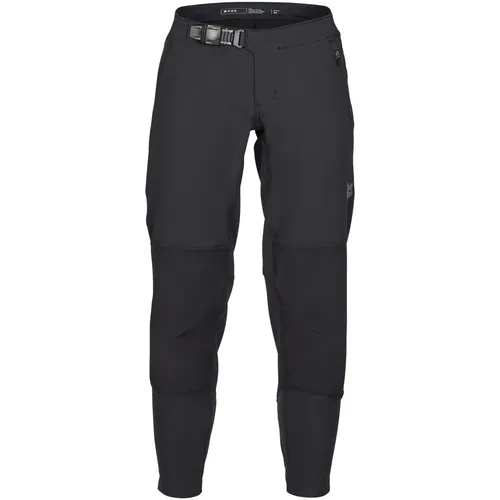 FOX Racing Kid's Defend Pant - Radhose Gr 26 grau/schwarz - Motorradhosen für kleine Mountainbike-Fans, mit flexiblem Stretch und Cordura-Verstärkungen für hohe Strapazierfähigkeit und Komfort.