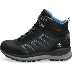 Allrounder by Mephisto Damen Wanderschuhe SATIKA-TEX Schwarz 40 - Funktionale Damen Outdoorschuhe aus hochwertigem Veloursleder, ausgestattet mit ALLRO-TEX für optimalen Feuchtigkeitsschutz und Atmungsaktivität. Ideal für Wanderungen und den Alltag, mit hervorragendem Tragekomfort und griffiger Gummisohle.