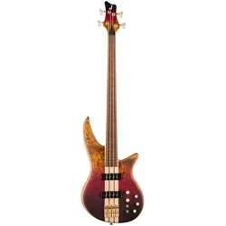 Jackson Pro Series Spectra Bass SBP IV Firestorm Fade - E-Bass - Hochwertiger E-Bass mit einzigartigem Korpus aus mehrschichtigem Holz. Ideal für Profis, bietet er exzellenten Klang und Spielkomfort. Perfekt für kreative Musiker, die Stil und Leistung schätzen.