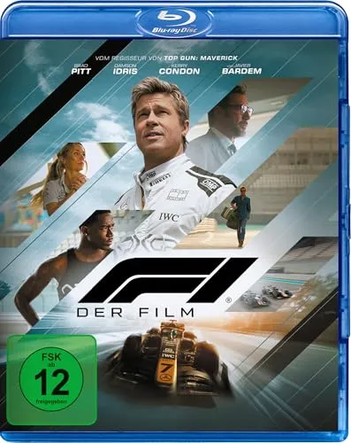 F1 - Der Film (2025) Blu-ray mit Brad Pitt - DVDs & Blu-rays, actiongeladener Film über die F1-Welt mit Brad Pitt in der Hauptrolle, inklusive Untertiteln und exklusiven Kommentaren.