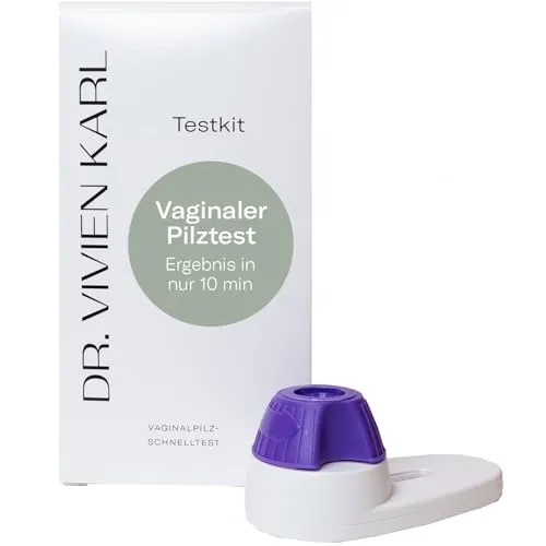 DR. VIVIEN KARL Vaginalpilz-Schnelltest - Schnelle Ergebnisse für Ihre Intimgesundheit - Intimpflege - Verlässlicher Selbsttest für Zuhause mit Ergebnissen in nur 10 Minuten. Schützen Sie Ihre Gesundheit diskret und einfach!