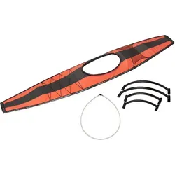 Gumotex Seawave-Set mit Spritzdecke für 1 Person - Sonstiges Poolzubehör mit effektivem Spritzschutz, der Wasser fernhält und gleichzeitig Stauraum bietet. Ideal für ruhige Fahrten und einfache Befestigung mit Klettverschlüssen.