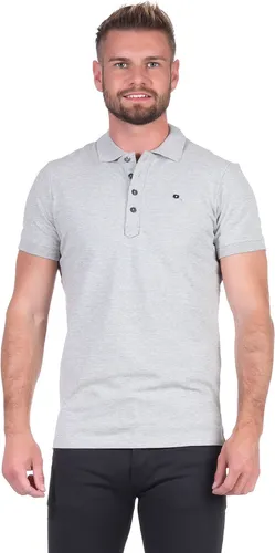Diesel Herren Poloshirt T-Heal, Grau, Größe S - Stylisches Poloshirt von Diesel im Slim-Regular Schnitt. Aus hochwertiger Baumwollmischung, ideal für lässige Anlässe. Polokragen und modische Logo-Applikationen setzen Akzente.