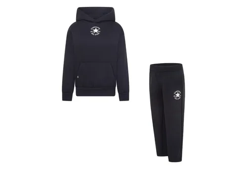 Converse Unisex Kinder Cnvn Sustainable Core Po Tracksuit, Schwarz, 3 Jahre EU - Kinderhosen aus hochwertigem, nachhaltigem Material, das kühl und bequem hält - ideal für aktive Kinder.