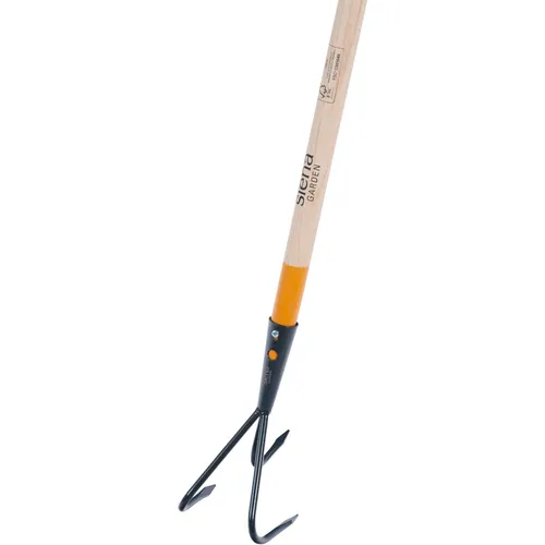 Siena Garden Handgrubber 3 Zinken mit Eschenstiel - Robuster Handgrubber mit 3 Zinken und einer Arbeitsbreite von 9 cm. Ideal für präzises Arbeiten im Garten. Der langlebige Eschenstiel sorgt für Komfort und Kontrolle.