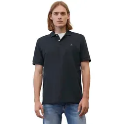 Marc O'Polo Herren B21223053092 T-Shirt, Blau, XXL EU - Poloshirt für Herren aus 100% Bio-Baumwolle, bietet hohen Tragekomfort und ist perfekt für jeden Anlass. Elegantes Design mit Flachstrickkragen und seitlichen Schlitzen.