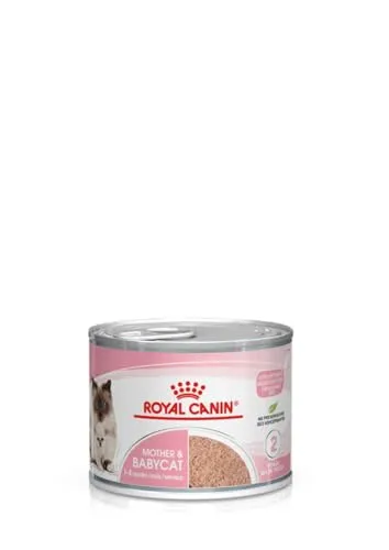 Royal Canin Babycat Instinctive Mousse Katzenfutter 1 Palette (12 x 195 g) - Katzenfutter für Kätzchen, reichhaltige Mousse-Textur für eine einfache Futteraufnahme und optimale Nährstoffversorgung.