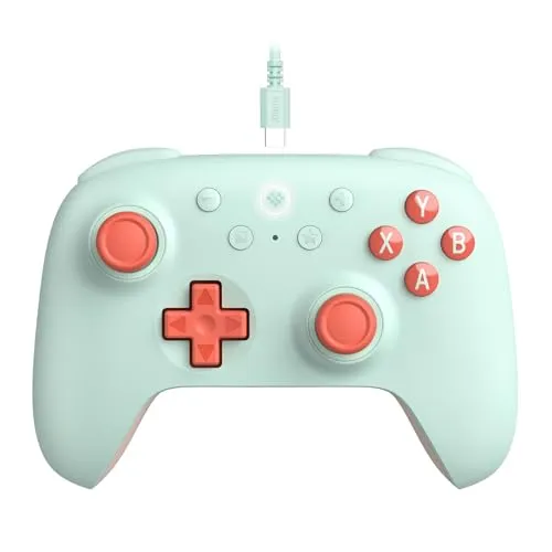 8Bitdo Ultimate 2C Hall Effect Controller - Mint - Erleben Sie Gaming auf einem neuen Level mit dem 8Bitdo Ultimate 2C Controller. Ausgestattet mit Hall-Effekt-Joysticks für präzise Steuerung und umfangreicher Kompatibilität für Windows und Android. Ideal für anspruchsvolle Spieler!