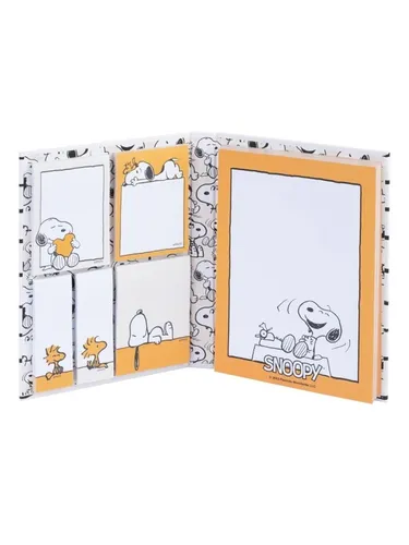 Snoopy - A6 Self-Adhesive Notebook from the Lazy Days Collection