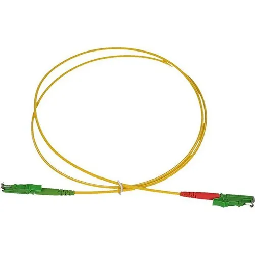 BlueOptics Simplex LWL Patchkabel E2000-APC 1 Meter - Netzwerkkabel für hohe Datenübertragungsraten, ideal für effiziente Netzwerkverbindungen mit niedrigen Signalverlusten.
