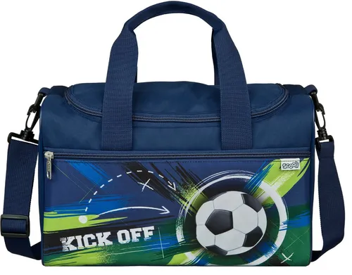 Scooli Sporttasche für Schule und Sport - Geräumige Sporttasche mit 10,5 Litern Volumen, ideal für Schuhe und Sportkleidung. Mit abnehmbarem Schultergurt und zwei Tragegriffen für hohen Tragekomfort. Perfekt für Schule, Sportunterricht oder Übernachtungen.