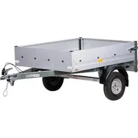 STEMA PKW Anhänger mini 350 - Ideal für Quad und ATV - Leichter 350 kg Anhänger, perfekt für Freizeitaktivitäten und Transport, hergestellt in Deutschland.
