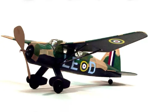 KRICK Modellbau Lysander Balsabausatz - DS220 - Flugzeug-Bausatz aus Balsaholz, ideal für Modellbau-Enthusiasten, bietet präzise Details und einfachen Zusammenbau.