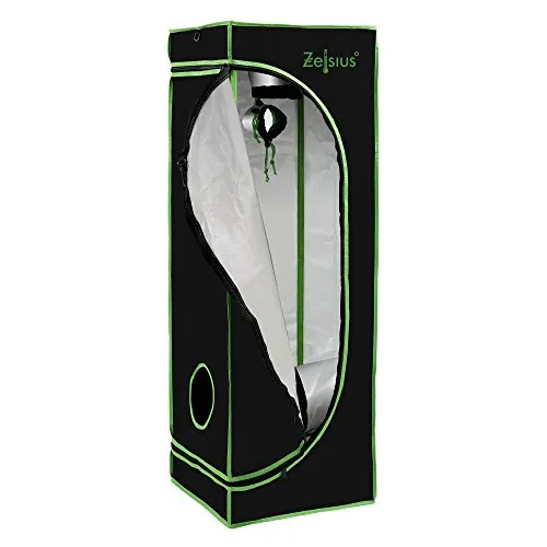 Zelsius Growzelt MyHomeGrow | Indoor Growroom für Pflanzen - Zuchtzelte für Hydrokulturen, ideal für den Indoor-Anbau von Pflanzen. Lichtundurchlässig und hochreflektierend für optimales Wachstum.