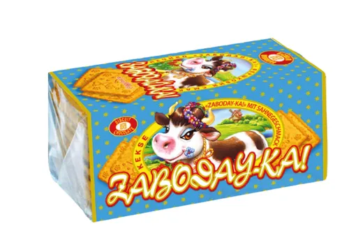 Kekse Zaboday-ka mit Sahnegeschmack blau {3x180g} Gebäck