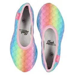 Beck Schläppchen Sunny Gymnastikschuh leicht gepolstere Innensohle bunt 34 EU