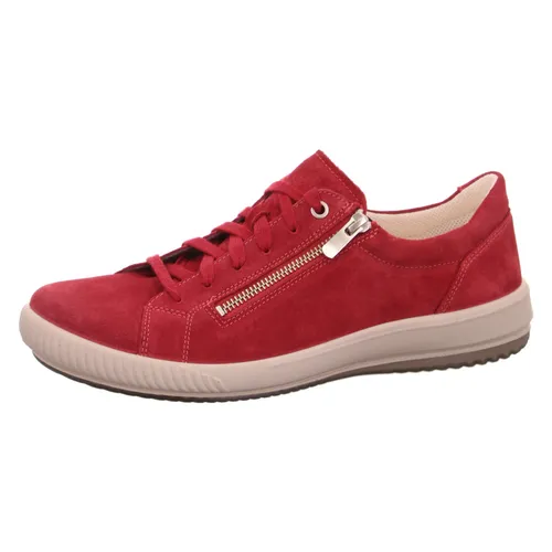 Legero Damen Tanaro 5.0 Sneakers - Dunkel Himbeere 5550, Größe 39 EU - Bequeme Damen Sneakers mit flexibler Sohle, ideal für den Alltag. Flacher Absatz und mittlere Schuhbreite sorgen für optimalen Tragekomfort.