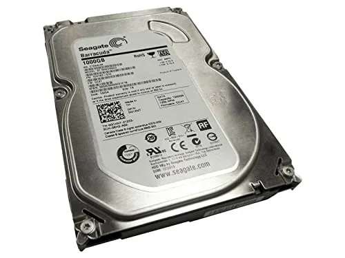 Seagate 1 TB Desktop-Festplatte (ST1000DM003) - Festplatten mit 1 TB Speicher, optimiert durch Seagate Optic ache Technologie für bis zu 45 % bessere Leistung und zuverlässige Lese- und Schreibgeschwindigkeit, ideal für anspruchsvolle Anwendungen.