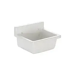 Duravit Starck 3 Ausgussbecken 48 cm - Elegantes Waschbecken aus Badkeramik, ideal für kleine Bäder, ohne Klapprost und Befestigung für einfache Montage.