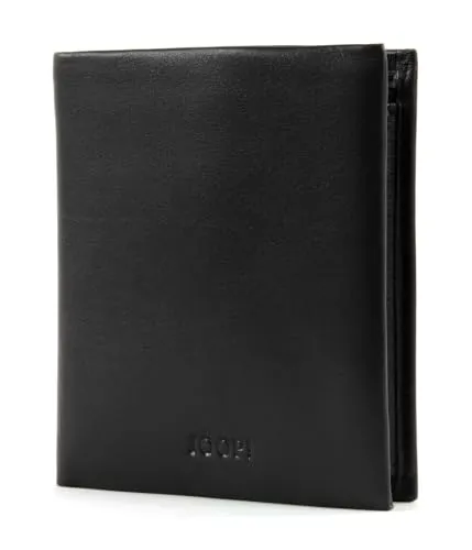 JOOP! Pero Daphnis Billfold V6 Black - Elegante Herren-Geldbörse - Herren-Geldbörse aus hochwertigem Leder, kombiniert Stil und Funktionalität mit erstklassiger Verarbeitung. Maße: 9 x 11 x 1,5 cm, ideal für den modernen Mann.