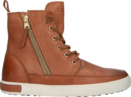 ICON EMILY - CW96 Cuoio - Originale Damenstiefel - Handgefertigte Damenstiefel aus hochwertigem Nubukleder mit bequemer Gummisohle und stilvollem Design. Perfekt für den Alltag und vielseitig kombinierbar.