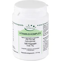 VITAMIN B KOMPLEX Kapseln 180 St. - Arzneimittel für eine optimale Unterstützung des Nervensystems, mit einer hohen Dosis an B-Vitaminen für mehr Energie und Wohlbefinden.