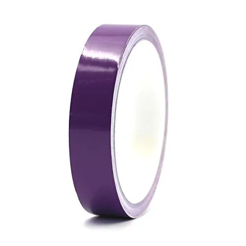 Finest Folia 10 Meter (0,79€/Meter) Zierstreifen Auto Motorrad Boot Modellbau Farbauswahl Dekorstreifen Seitenstreifen Klebestreifen (Violett, 15mm Breite)