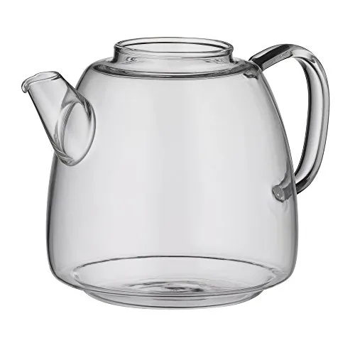WMF Teekanne SmarTea, 1 l - Mit Ersatz-Glaskanne - Teekocher mit 1 l Füllmenge und zusätzlicher Glaskanne, spülmaschinengeeignet und ideal für Teeliebhaber.