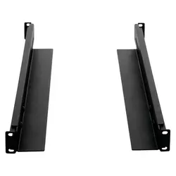 DSIT Verstellbare Rackschienen - 570-840 mm Tiefe - Computer- & Server-Racks, Set aus 2 robusten Stahlblechschienen für Serverschränke, maximale Tragfähigkeit von 60 KG für zuverlässige Stabilität.