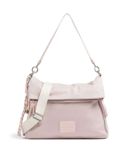 FredsBruder Carry Me Everywhere Beuteltasche rosa - Schultertasche aus robustem Canvas, ideal für unterwegs mit stilvollem Design und viel Stauraum.