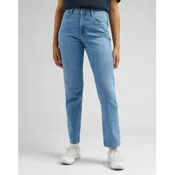 Lee Women's Carol Jeans, Rocky Blue, 29W/31L - Damen-Jeanshosen aus 75% BCI Baumwolle, nachhaltig produziert mit 20% recyceltem Material für umweltbewusste Mode.