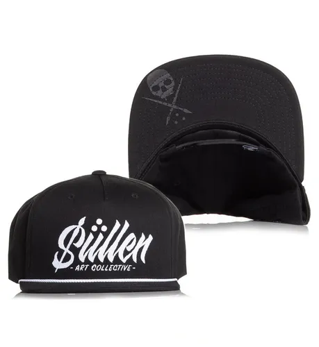 Sullen Clothing Snapback Cap Chaingang  Schwarz Basecap Tattoo Mütze Kappe