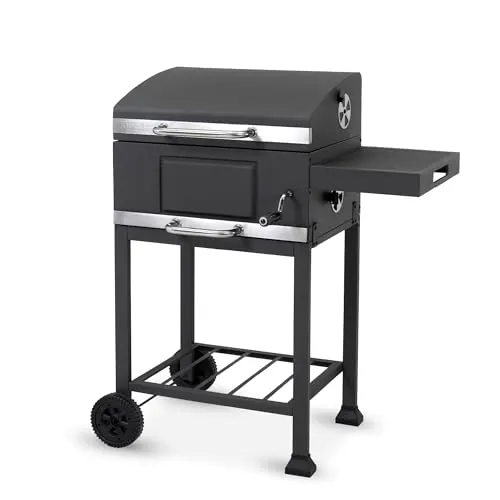 Tepro 1163 Holzkohlegrill Toronto Basic - Standgrill aus robustem Stahl mit großzügiger Grillfläche, ideal für unvergessliche Grillabende im Garten oder auf der Terrasse.
