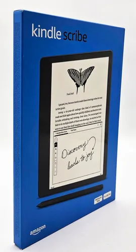 Kindle Scribe (16 GB) - Erster Kindle mit digitalem Notizbuch, 10,2 Zoll Paperwhite-Display und Eingabestift für handschriftliche Notizen und Zeichnungen