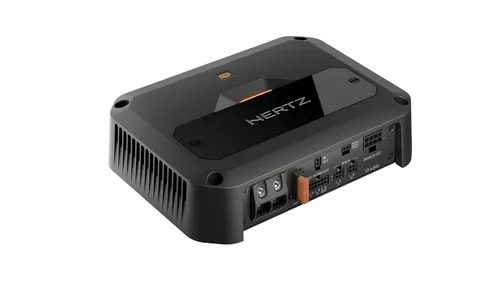 Hertz CENTO POWER CP 4.800 - Car-HiFi-Endstufen mit Hi-Res-Audio-Zertifizierung und robustem Aluminium-Gehäuse, ideal für Audiophile, die höchste Klangqualität und elegantes Design suchen.