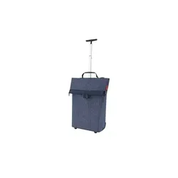 reisenthel Einkaufstrolley Trolley M herringbone dark - 43L ökologischer Einkaufstrolley mit verstellbarem Stauraum, ideal für nachhaltiges Shoppen