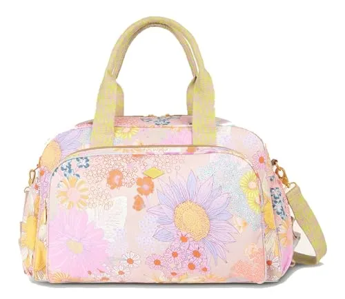 Oilily Wickeltasche Bibi (Set, 2-tlg) - Stylische Wickeltasche mit abwaschbarer Wickelauflage, ideal für unterwegs. Mit vielen Fächern für optimale Organisation und einem ansprechenden Blumenmuster.