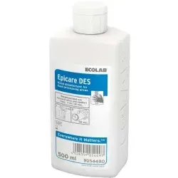 Ecolab Epicare Händedesinfektionsmittel 500 ml - Händedesinfektionsmittel für lebensmittelverarbeitende Bereiche, parfüm- und farbstofffrei, ideal für die tägliche Anwendung in der Lebensmittelverarbeitung.