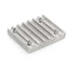 Klemmplatte für Zahnriemen HTD-5M, 15mm breit, 35x32x6mm