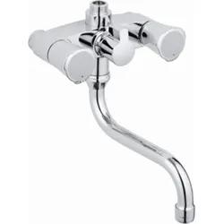 Grohe Costa-L Kochendwasserhahn 12 cm - Hochwertige Duscharmatur mit Umsteller - Duscharmaturen für effizientes Kochen, verchromt, mit Umsteller für vielseitige Nutzung und elegantes Design.