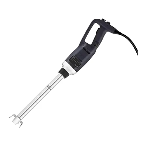 Royal Catering Stabmixer Profi Gastro 400 mm - Stabmixer für die Gastronomie mit 350 W Leistung, ideal für große Mengen bis 80 l, aus robustem Edelstahl für Langlebigkeit und optimale Hygiene.