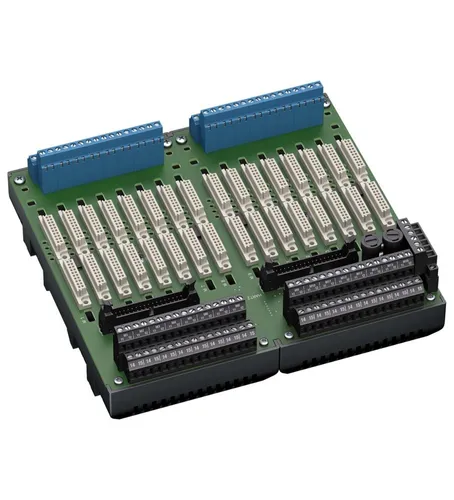 Pepperl+Fuchs HiCTB16SCT-44C-SC-RA Termination Board - Messtechnik-Leistungsverstärker, kompakte Bauweise mit Schnappbefestigung für einfache Montage auf Tragschienen.