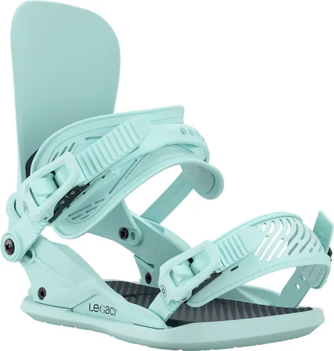 UNION LEGACY Bindung 2026 aqua - L - Die UNION LEGACY Bindung 2026 aqua - L vereint Komfort und Kontrolle für Frauen. Ideal für Park und Freestyle, bietet sie eine hervorragende Dämpfung und leichtes Gewicht für ein optimales Fahrerlebnis.