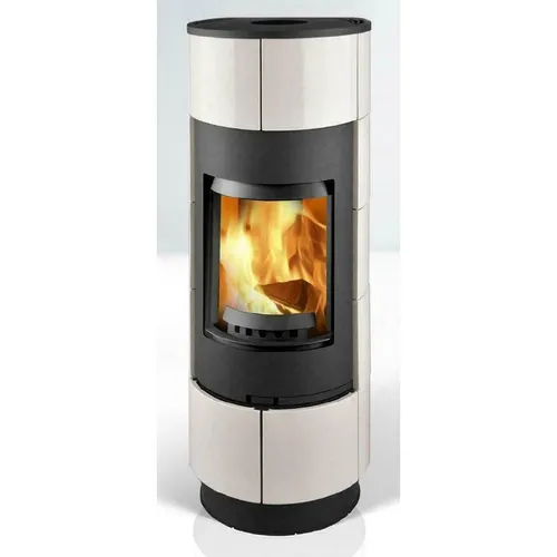 Thorma Kaminofen CADIZ 7,5kW - Eleganter Kaminofen für den Innenbereich, bietet 7,5 kW Heizleistung und ein modernes Design aus Keramik und Stahl, ideal für wohlige Wärme in jedem Raum.
