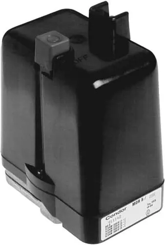 Condor Pressure Druckschalter MDR 5/8-K #212904 - Druckschalter IP54 für zuverlässige Druckregelung bis 8 bar, ideal für industrielle Anwendungen und Maschinensteuerung.