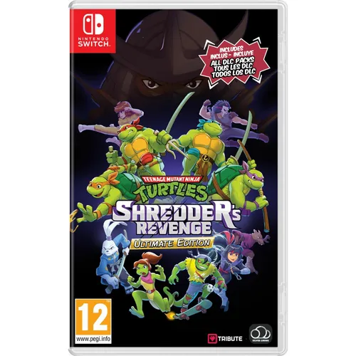 Teenage Mutant Ninja Turtles Shredders Revenge U.E. - Switch [JP Version] - Games: Erlebe actionreiche Kämpfe mit bis zu 6 Spielern in dieser ultimativen Edition, inklusive zwei DLCs für noch mehr Ninja-Abenteuer!
